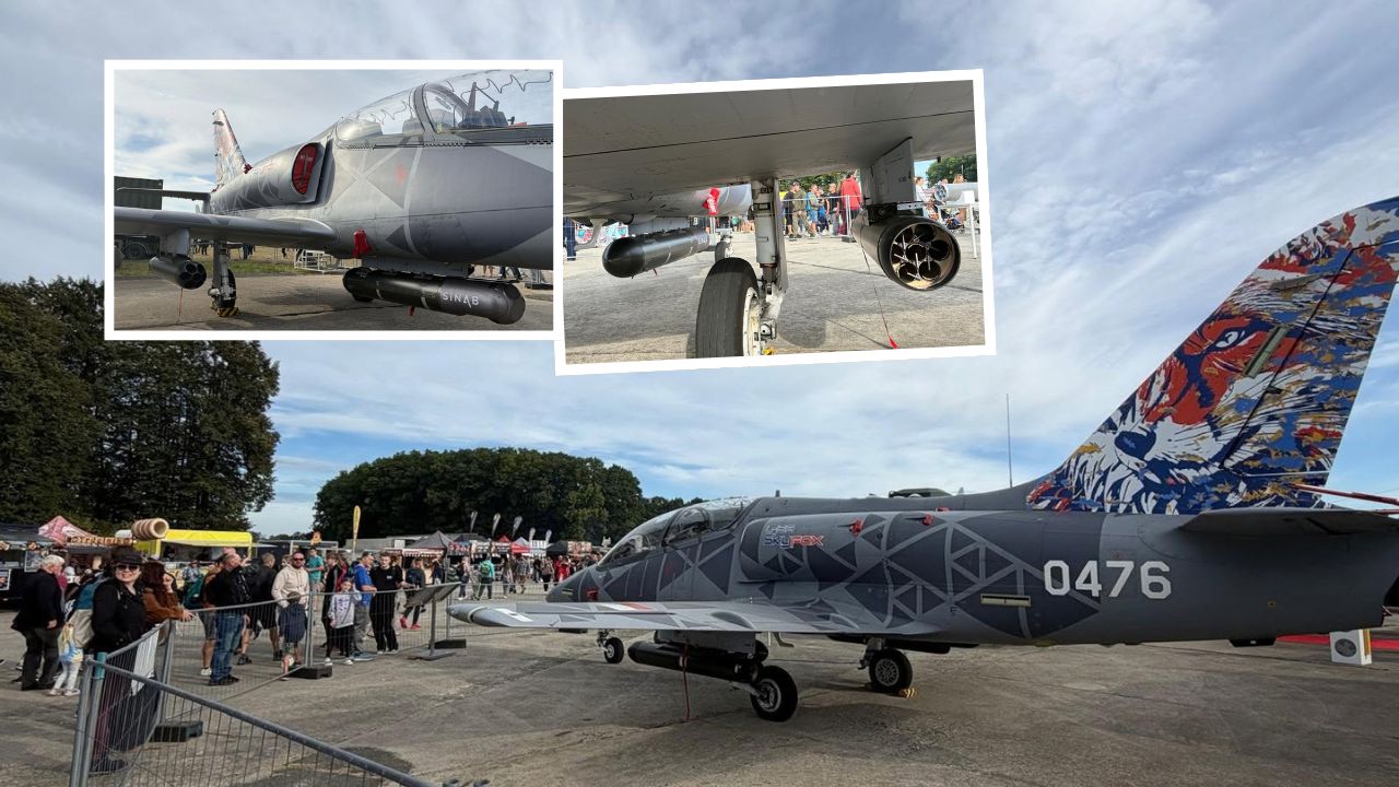 Aero Vodochody modifikasi L-39 Skyfox jadi Drone Hunter