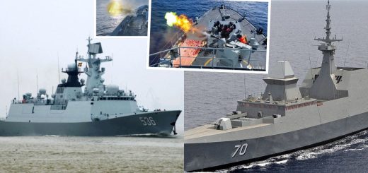 Angkatan Laut China dan Singapura gelar latihan militer bersama