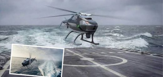 Angola menerima enam drone helikopter HT-100 Naval dari Swiss.