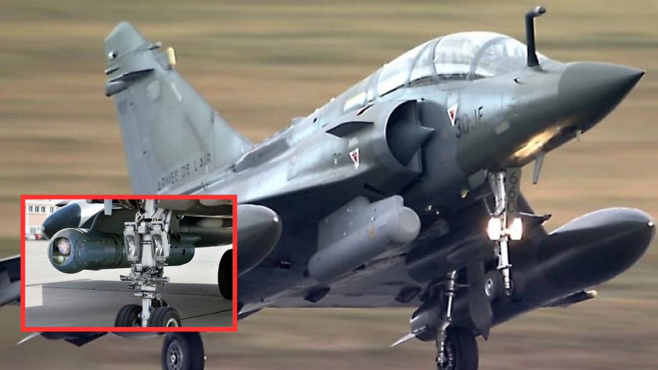 Armada Mirage 2000D RMV Prancis dilengkapi pod penargetan TALIOS
