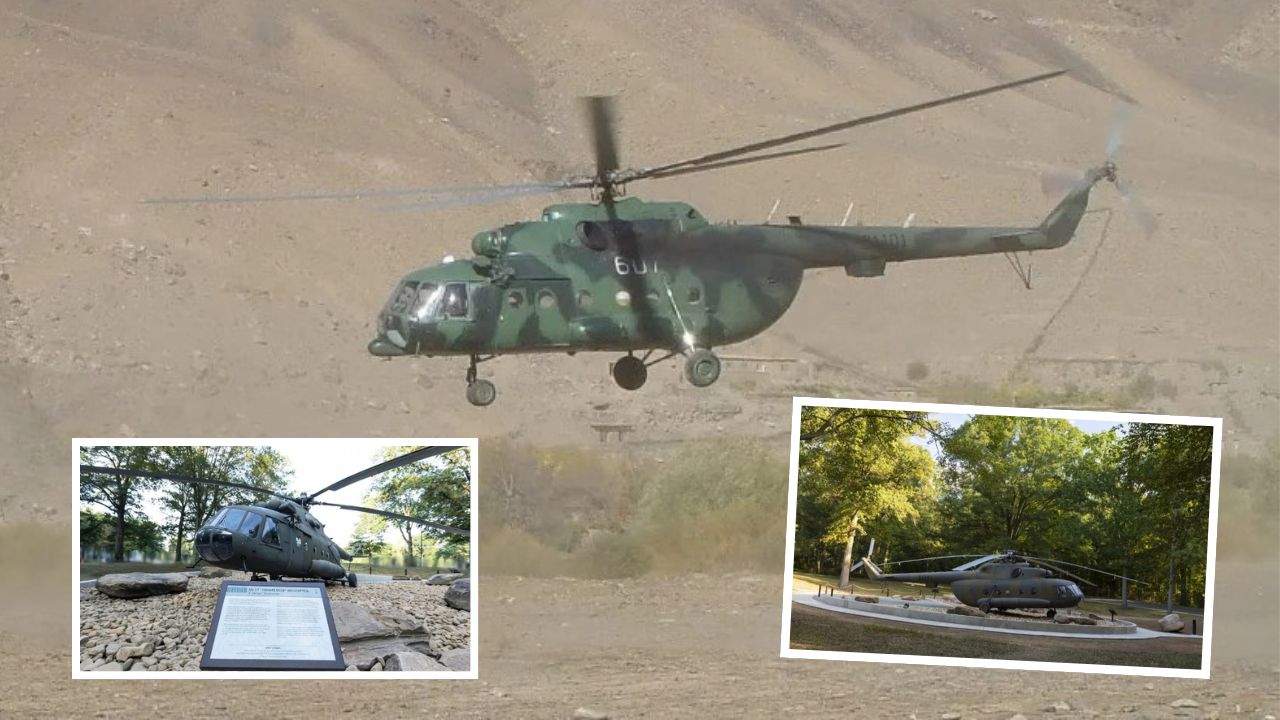 CIA kembalikan warna asli heli Mi-8MTV yang digunakan dalam operasi di Afganistan