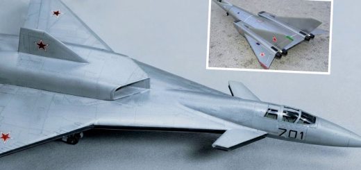 Desain MiG 7.01 tahun 1980-an calon pengganti MiG-31