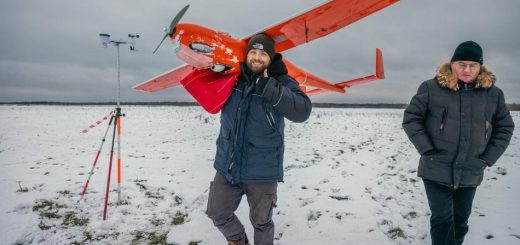 Drone pemetaan Geoscan 701 buatan Rusia