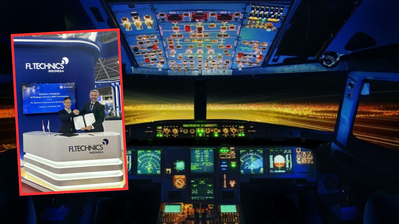 GE Aerospace dan FL Technics Indonesia jalin kerja sama layanan avionik A320 dan B737