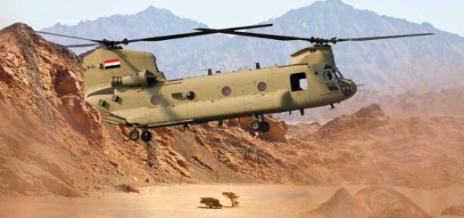 Helikopter CH-47F Chinook Mesir