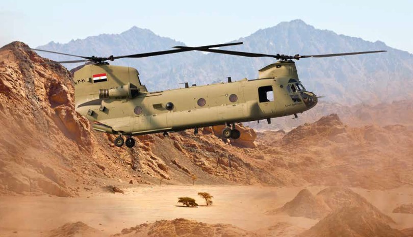 Helikopter CH-47F Chinook Mesir