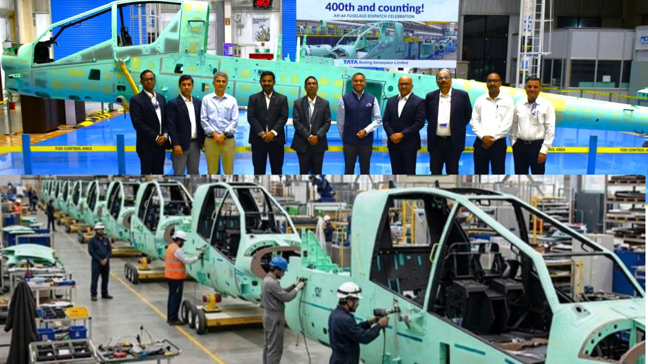 India produksi 400 unit rangka heli AH-64E Apache Guardian