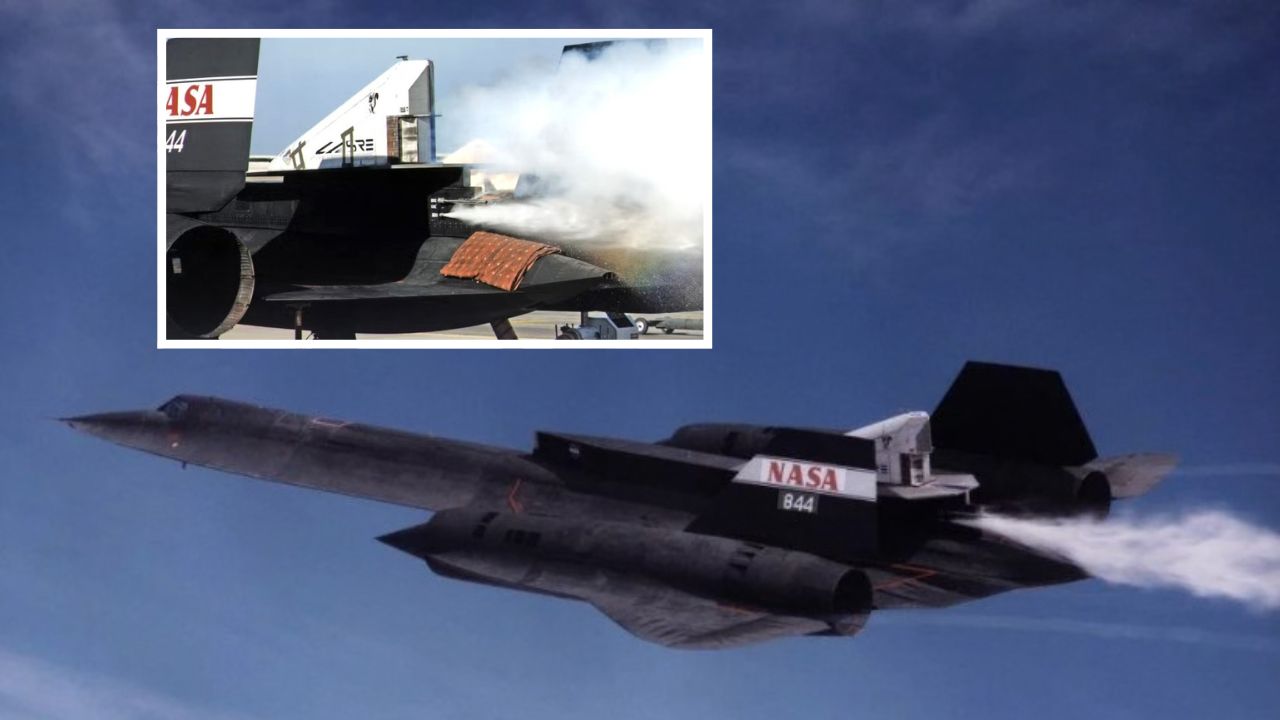 Jet pengintai siluman SR-71 NASA 844 hilang dari area pameran Edwards AFB