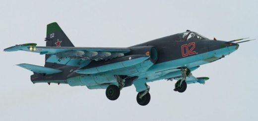 Jet serang darat Su-25 Rusia