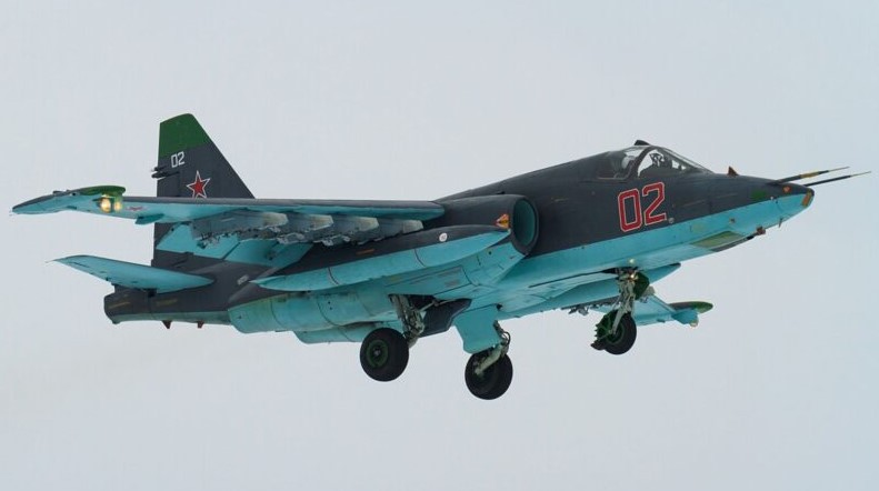 Jet serang darat Su-25 Rusia