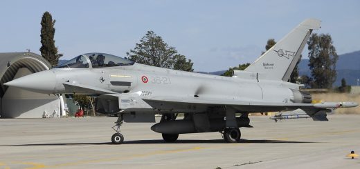 Jet tempur Eurofighter Typhoon Italia