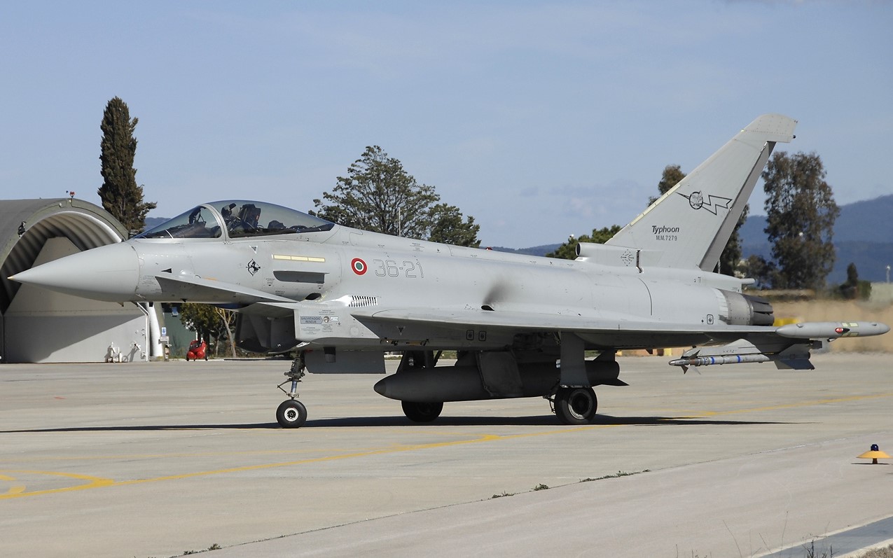 Jet tempur Eurofighter Typhoon Italia