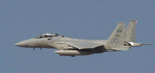 Jet tempur F-15 Arab Saudi