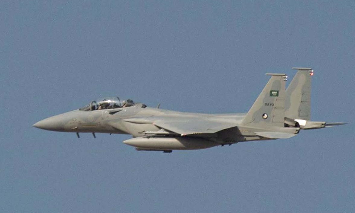 Jet tempur F-15 Arab Saudi