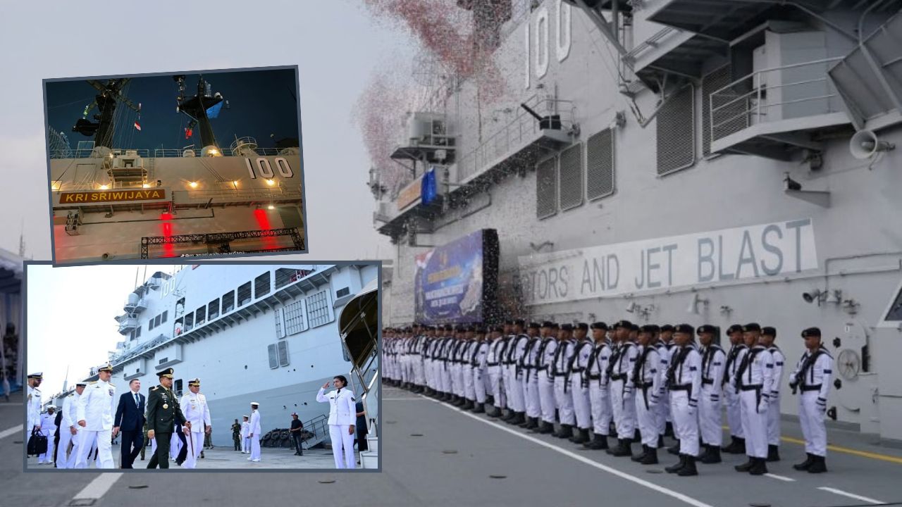 KRI Sriwijaya-100 diresmikan masuk kekuatan TNI AL