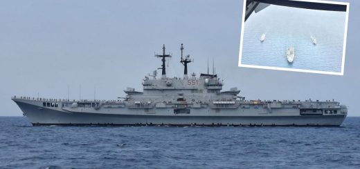 Kapal induk Giuseppe Garibaldi tiba di Teluk Jakarta pada 18 September 2026