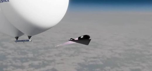Konsep wahana hipersonik dari JP Aerospace