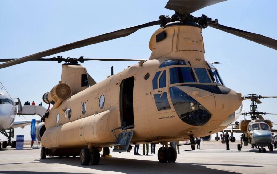 Mesir menerima helikopter CH-47F Chinook gelombang pertama