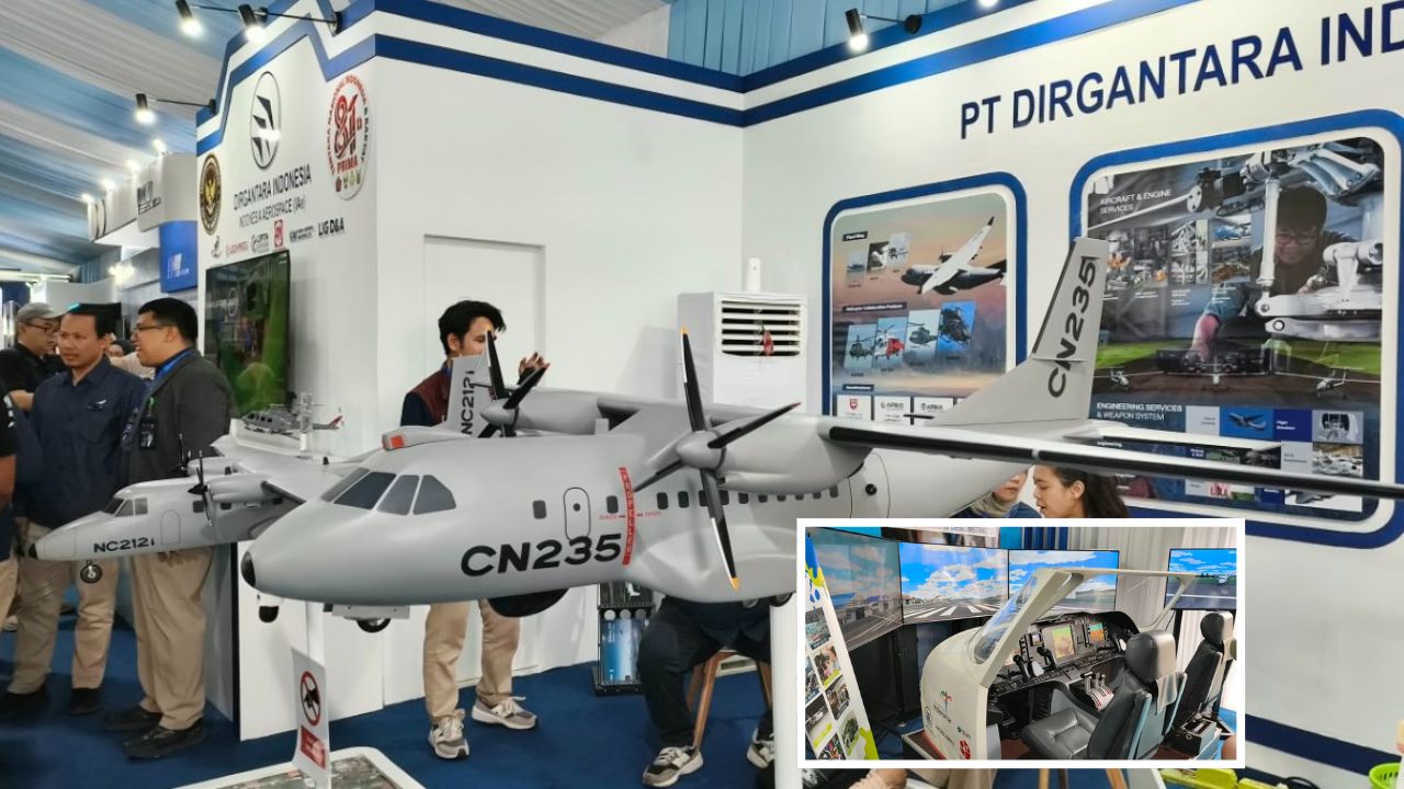 PTDI hadrikan maket produk unggulan di TNI Fair 2026 di Jakarta