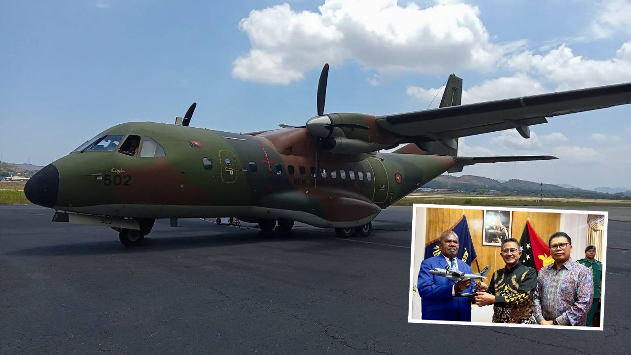 PTDI mendapat kontrak maintenance CN235-100 Papua Nugini