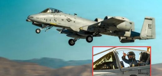 Pesawat A-10 Warthog terakhir tinggalkan Nellis AFB