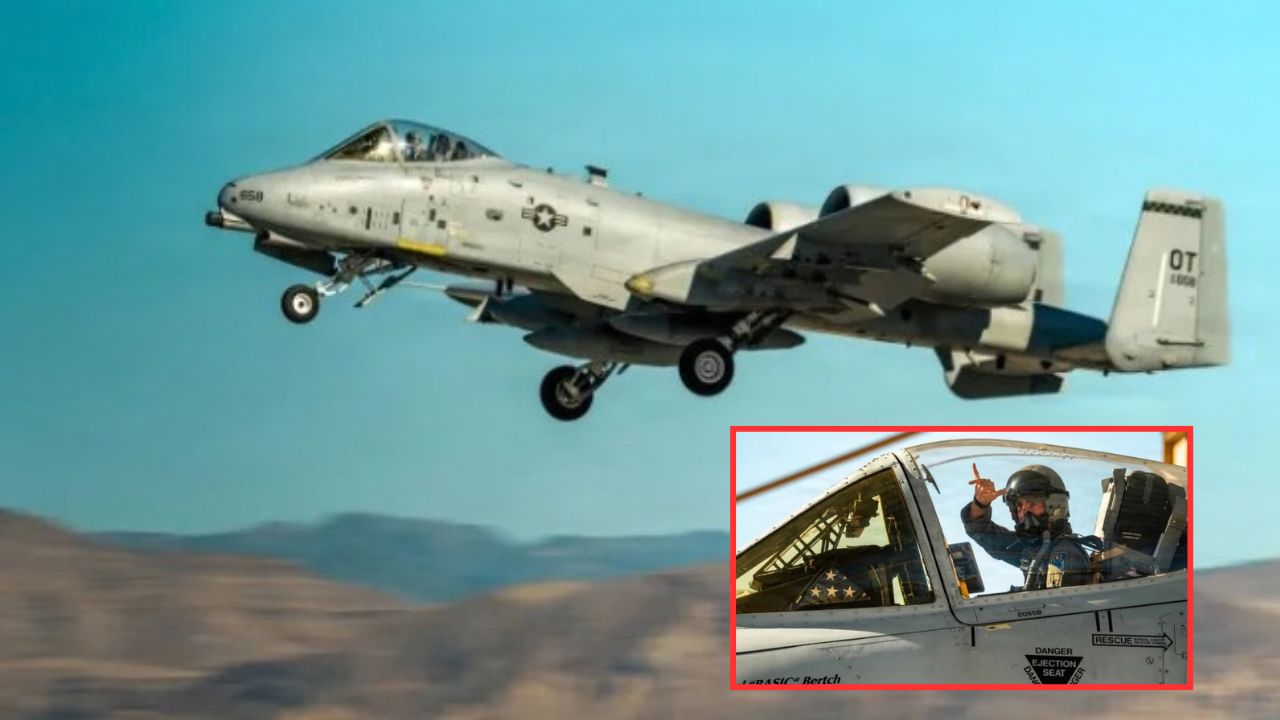 Pesawat A-10 Warthog terakhir tinggalkan Nellis AFB