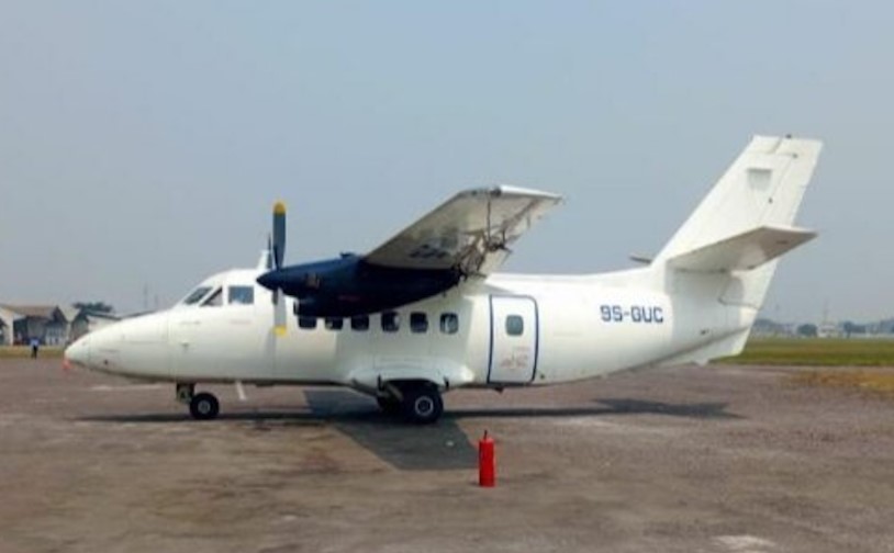 Pesawat L-410 Turbolet milik Tracep Congo Aviation