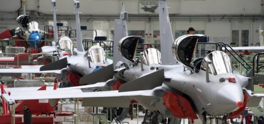 Produksi Rafale di fasilitas Dassault