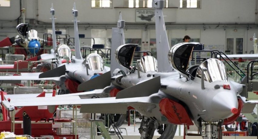 Produksi Rafale di fasilitas Dassault