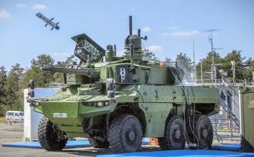 Ranpur Jaguar R3 Prancis dilengkapi rudal AKERON MP