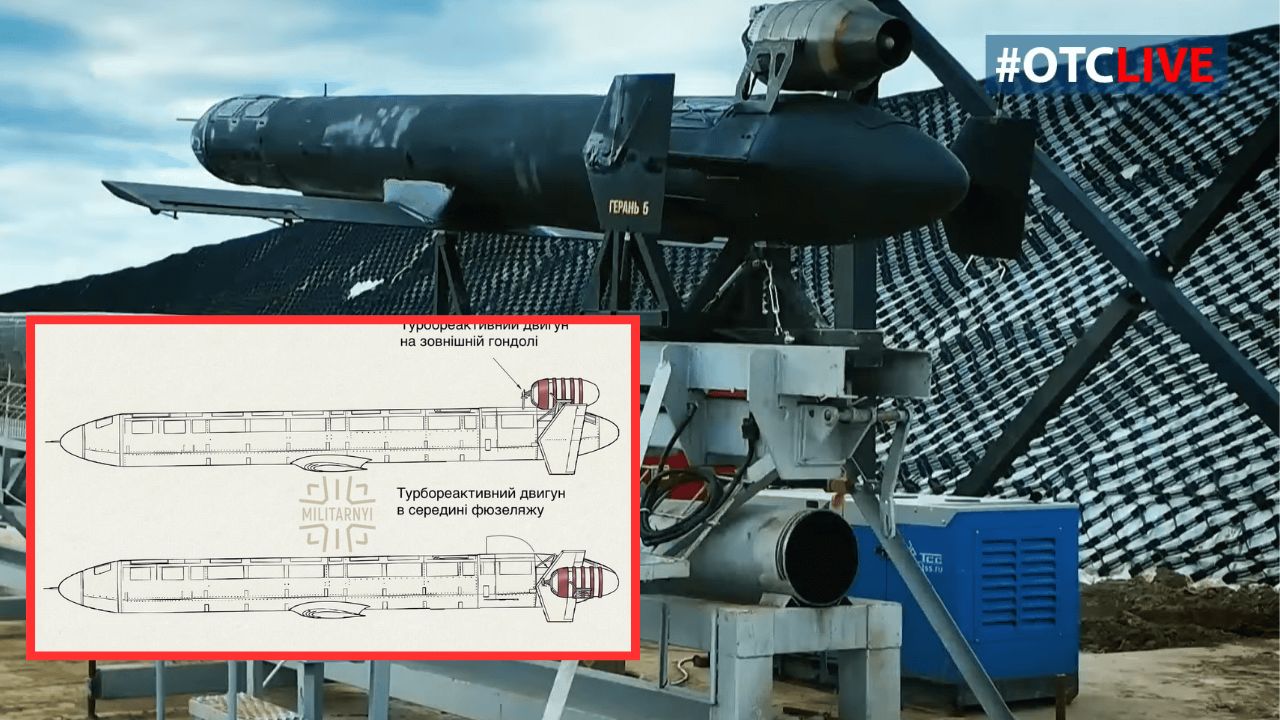 Rusia pindahkan posisi mesin turbojet pada Geran-5 ke dalam badan drone