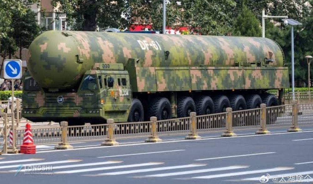 Sistem Peluncur ICBM DF-61 China