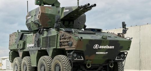 Sistem pertahanan antidrone KORKUT 35 dari Aselsan