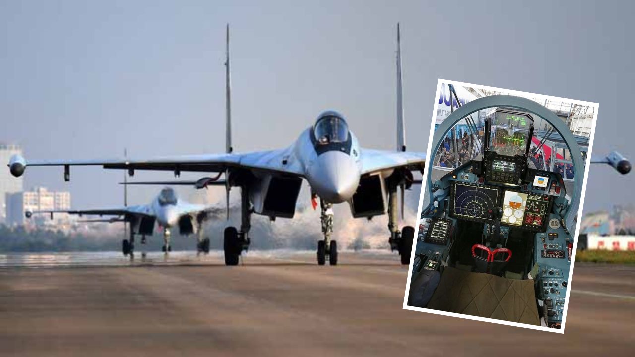 Su-35 dengan sistem glass cockpit _ Airspace Review