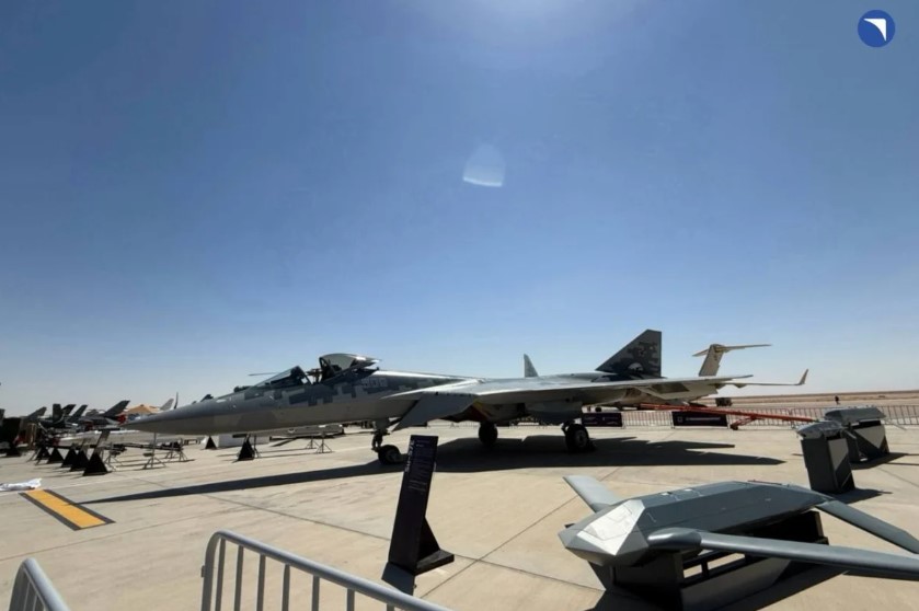 Su-57 menggebrak El Alamein Airshow 2026