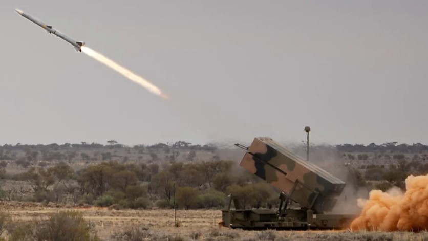 Uji coba penembakan pertama rudal NASAMS Australia tahun 2023