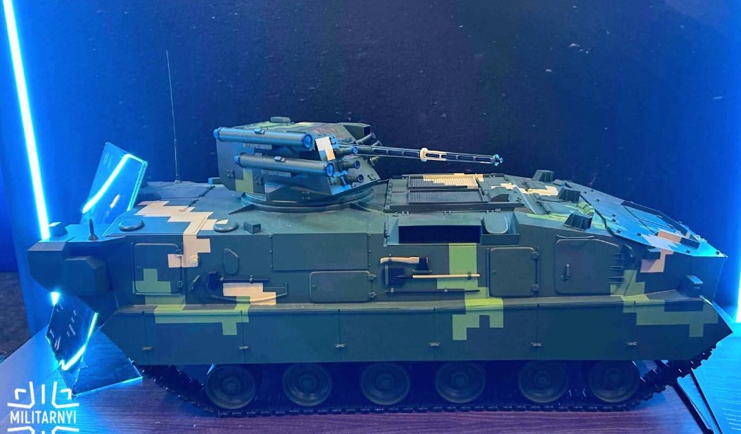 Ukraina membangun Pegas IFV