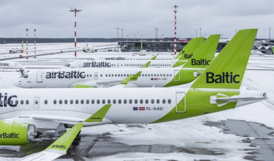 Armada pesawat airBaltic