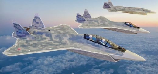 Desain tiga varian canggih jet tempur Su-75 Checkmate