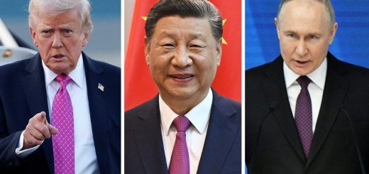 Donald Trump, Xi Jinping, dan Vladimir Putin.