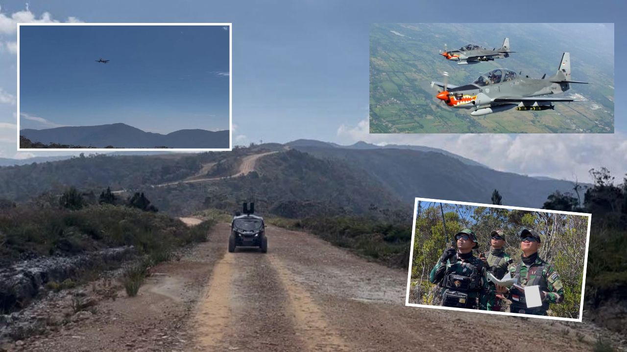 JTAC Korpasgat latih serangan udara Super Tucano di Papua
