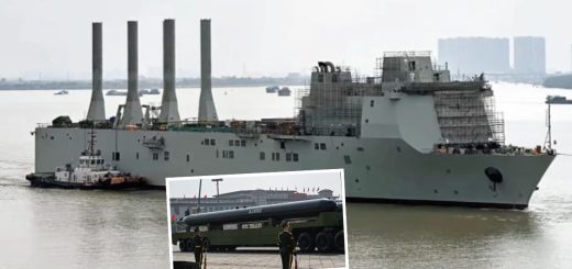 Kapal peluncur UUV China.