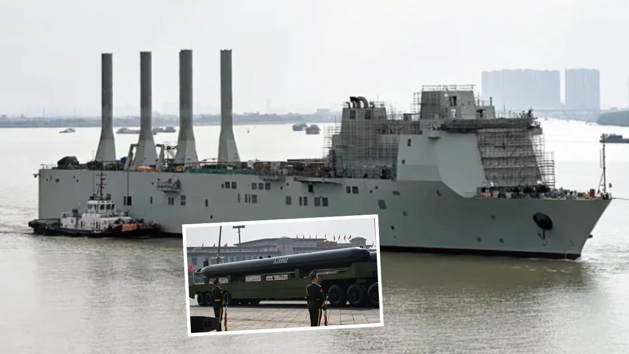 Kapal peluncur UUV China.
