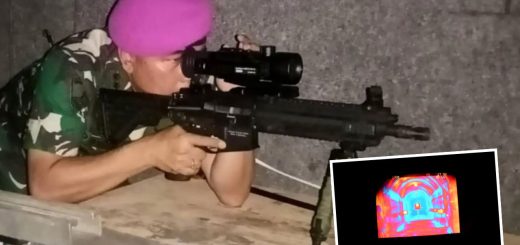Korps Marinir menguji pembidik termal Meotherm Buatan Ceko
