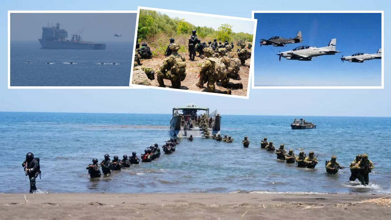 Latihan Pendaratan Amfibi Keris Woomera 2026 TNI dan ADF