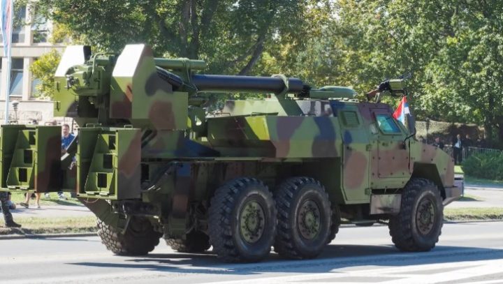 Mortar swagerak TSMB M-25 203 mm