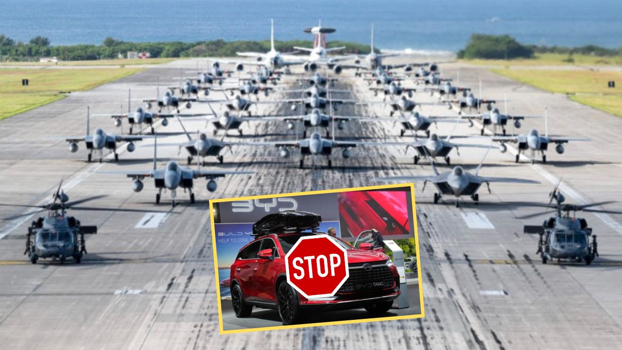 Pangkalan Udara Kadena di Jepang dan BYD EV