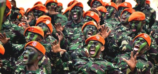 Pembaretan Korpasgat Komando A-50 di Garut