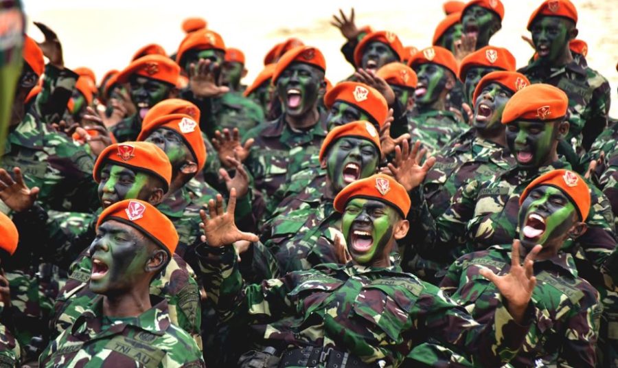 Pembaretan Korpasgat Komando A-50 di Garut