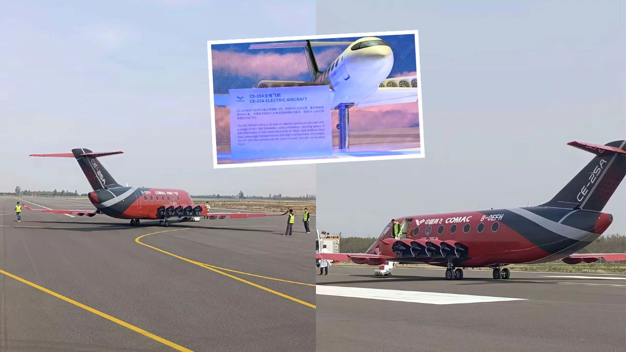Pesawat komersial elektrik COMAC CE-25A